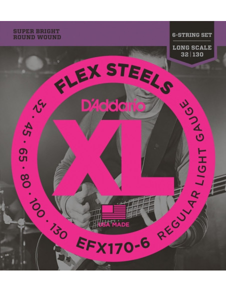 EFX170-6 | Muta di corde per basso