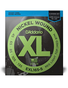 EXL165-5 | Muta di corde per basso