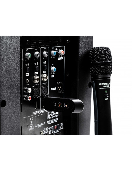 PROEL | V10FREE | Cassa amplificata a batteria 10" con Mp3/BT