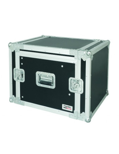 PROEL | SA04BLKM | Flight case 8U con portamixer