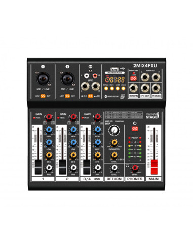 Italian Stage | 2MIX4FXU |Mixer analogico