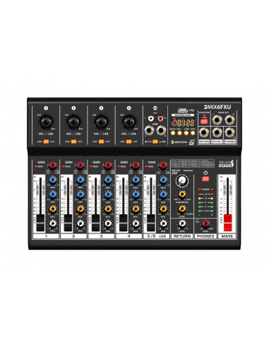 Italian Stage | 2MIX6FXU | Mixer analogico