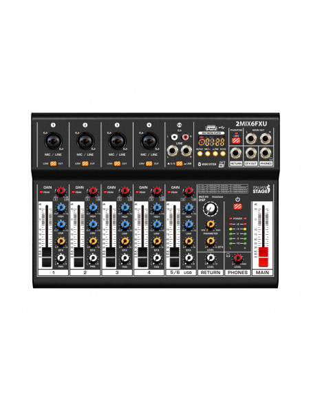 Italian Stage | 2MIX6FXU | Mixer analogico