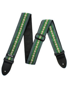 D6704GN Strap Jacquard Matrix Green
