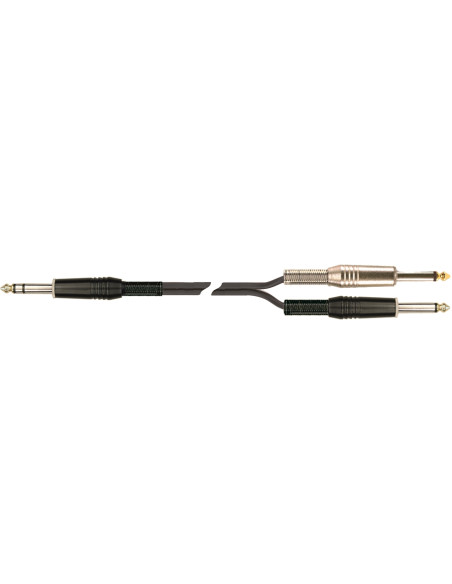 STR/605K-2 BK Jack Stereo/2 Jack Mono