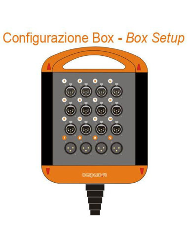 Bespeco | XTRA1204L20S | Stage box