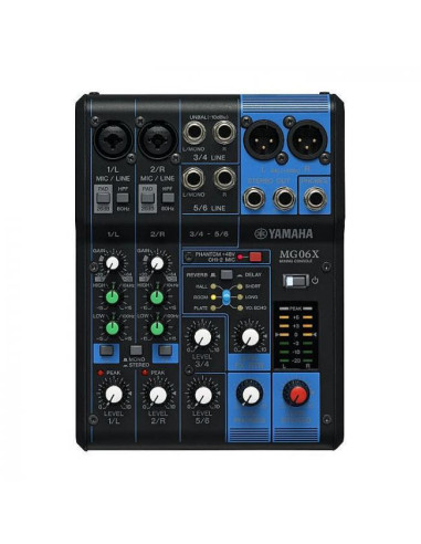 YAMAHA | MG06X | Mixer analogico