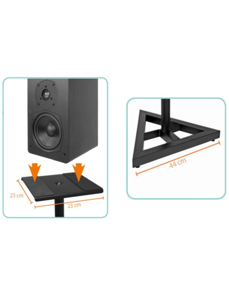 PN90FL | Supporto Monitor da Studio