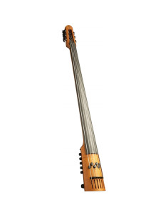 EU6 Electric Upright Bass 6 Amber Stain
