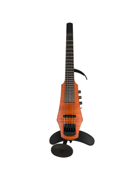 CR5 Fretted Electric Violin 5 Amber Stain
