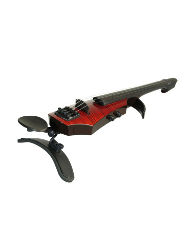 WAV4 Electric Violin 4 Transparent Red