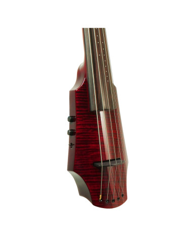 WAV5 Electric Cello 5 Transparent Red