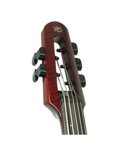 WAV5 Electric Cello 5 Transparent Red