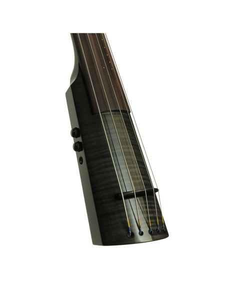 WAV5 Electric Upright Bass 5 Transparent Black