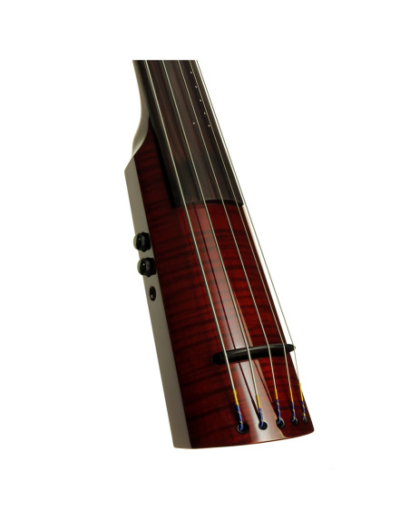 WAV5 Electric Upright Bass 5 Transparent Red