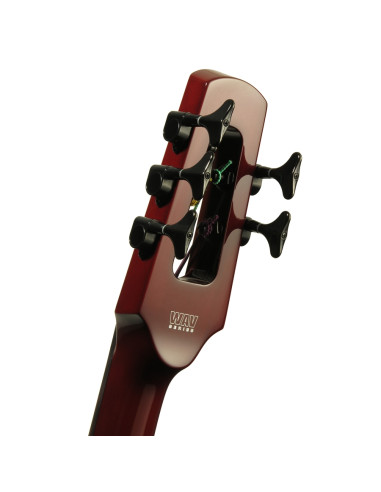 WAV5 Electric Upright Bass 5 Transparent Red