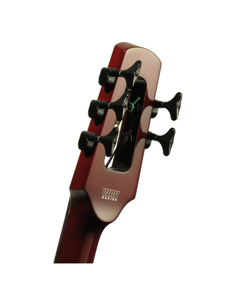 WAV5 Electric Upright Bass 5 Transparent Red