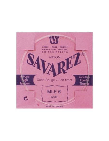 526R Corda singola MI-E-6 Chitarra Classica