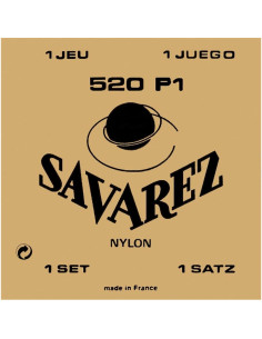 520P1 Set con Alti Avvolti in Plastica Chitarra Classica