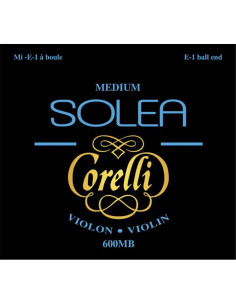 600MB Set Corde Violino Solea Corelli, Tensione Media,...