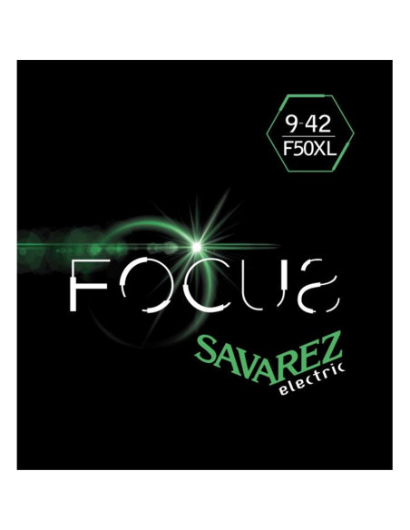 F50XL Corde Focus per Chitarra Elettrica 9-42, Set/6