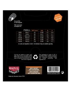 F50XLL Corde Focus per Chitarra Elettrica 9-46, Set/6