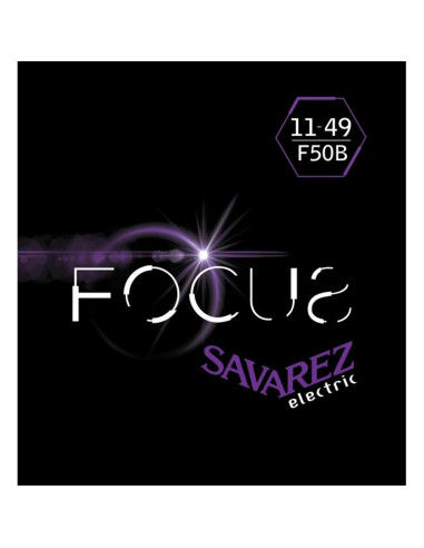 F50B Corde Focus per Chitarra Elettrica 11-49,...