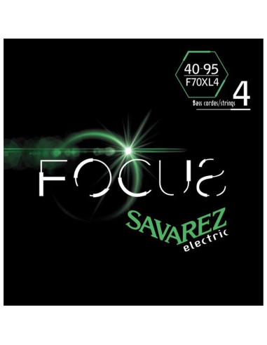 F70XL4 Corde Focus per Basso Elettrico 40-95,...
