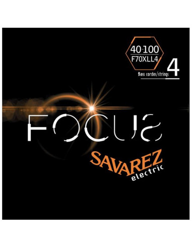 F70XLL4 Corde Focus per Basso Elettrico 40-100,...