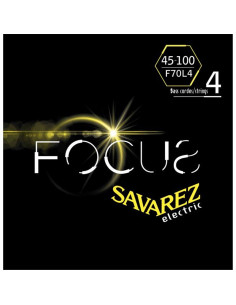 F70L4 Corde Focus per Basso Elettrico 45-100, Set/4 2