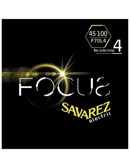 F70L4 Corde Focus per Basso Elettrico 45-100, Set/4