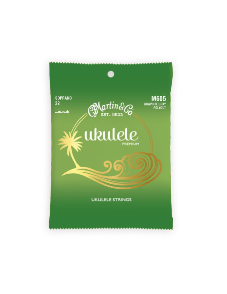 M605 Ukulele Premium Strings Soprano Polygut 22-22.8