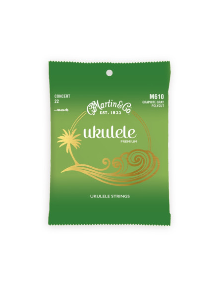 M610 Ukulele Premium Strings Concerto Polygut 22.8-23.6