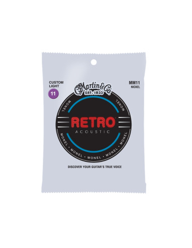 MM11 Retro Acoustic Custom Light Monel Wound 11-52