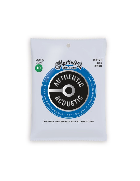 MA170 Authentic SP Extra Light Bronze 10-47