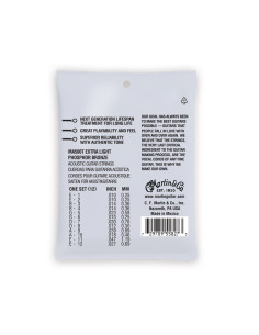 MA500T Authentic Lifespan 2.0 Extra Light 12-Strings...