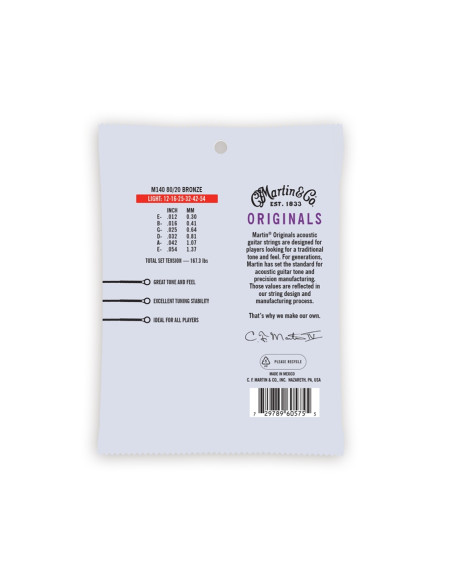 M140 12-54 BRZ MARTIN ORIGINALS