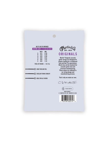 M175 11-52 BRZ MARTIN ORIGINALS