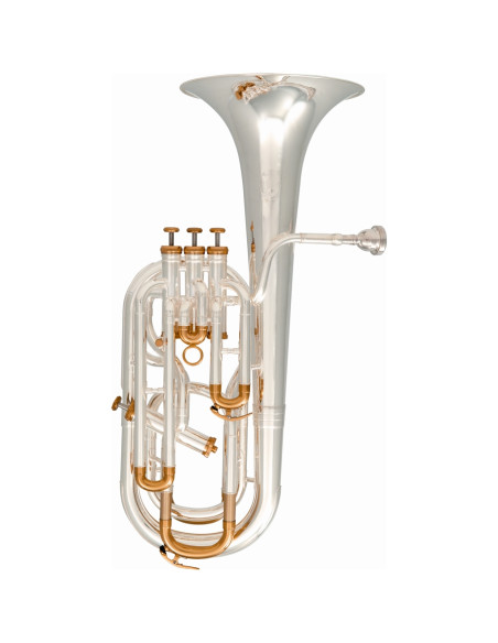 VSM BA910S Flicorno Baritono Nation 3 pistoni in Sib argentato