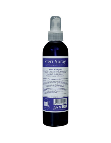 ASM STERI-SPRAY-8 Soluzione disinfettanto spray, formato grande