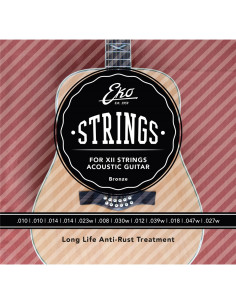 Corde Chitarra Acustica XII Bronze 10-47 Light Set/12 2