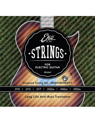 Corde Chitarra Elettrica 10-52 Light Top Heavy...