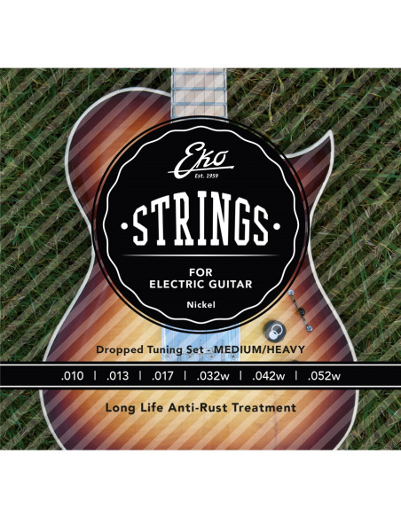 Corde Chitarra Elettrica 10-52 Light Top Heavy Bottom Set/6