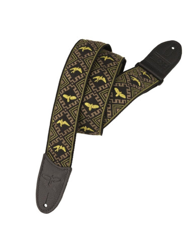 Jacquard Hootenanny Guitar Strap, Ye (102510::014:)