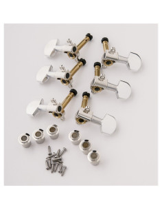Phase III Lock tuners Nickel (Set 6) (101659::N:00
