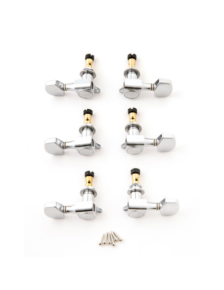 PRS SE Locking Tuners Chrome, Set da 6