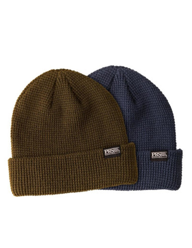 Logo Knit Beanie Slate Blue