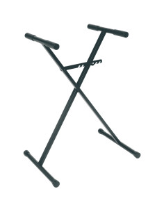 X93 Stand a X Standard per Tastiera Telaio Singolo Nero