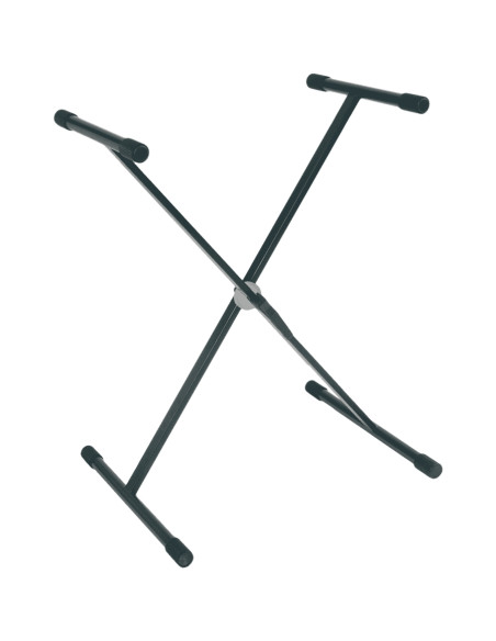RX Stand a X per Tastiera Telaio Singolo Ball Lock Nero