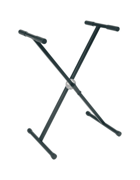 RX20-B Stand a X per Tastiera pesante Telaio Singolo Ball Lock Nero